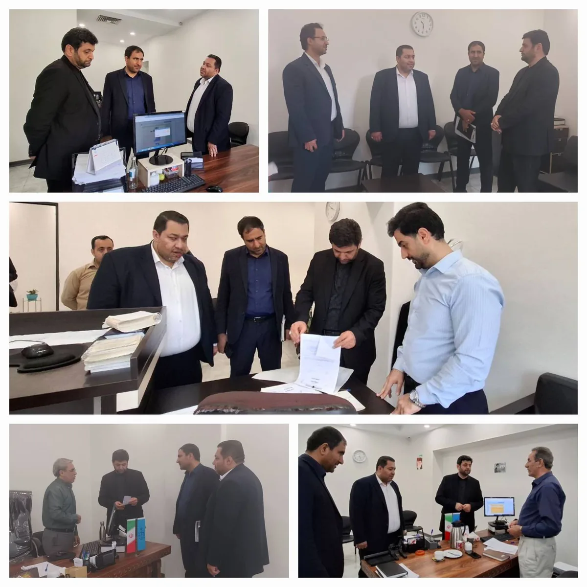 بازدید رئیس‌کل محاکم تهران از مجتمع قضایی صلح شماره یک