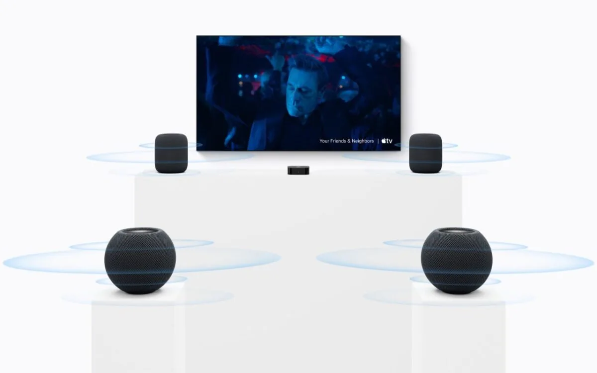 تصویری از اسپیکر هوشمند اپل HomePod mini 2