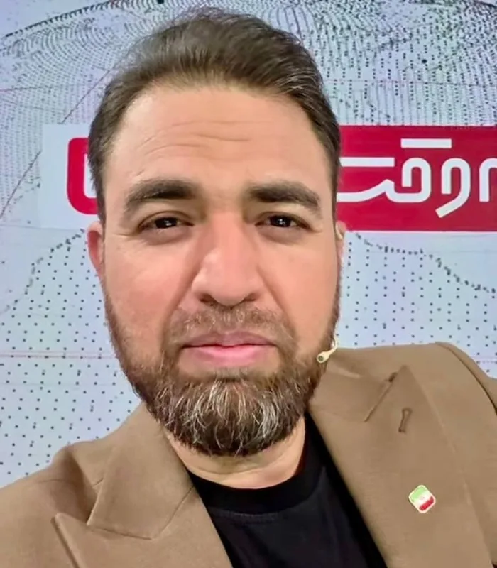 روح الله رضوی مجری به وقت ایران