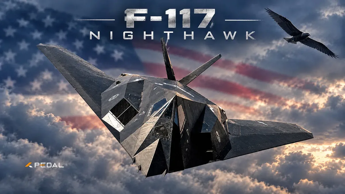 مهندسی بی نهایت هواپیمای رادارگریز F-117 نایت هاک؛ تاریخچه و فناوریهای شاهین سیاه