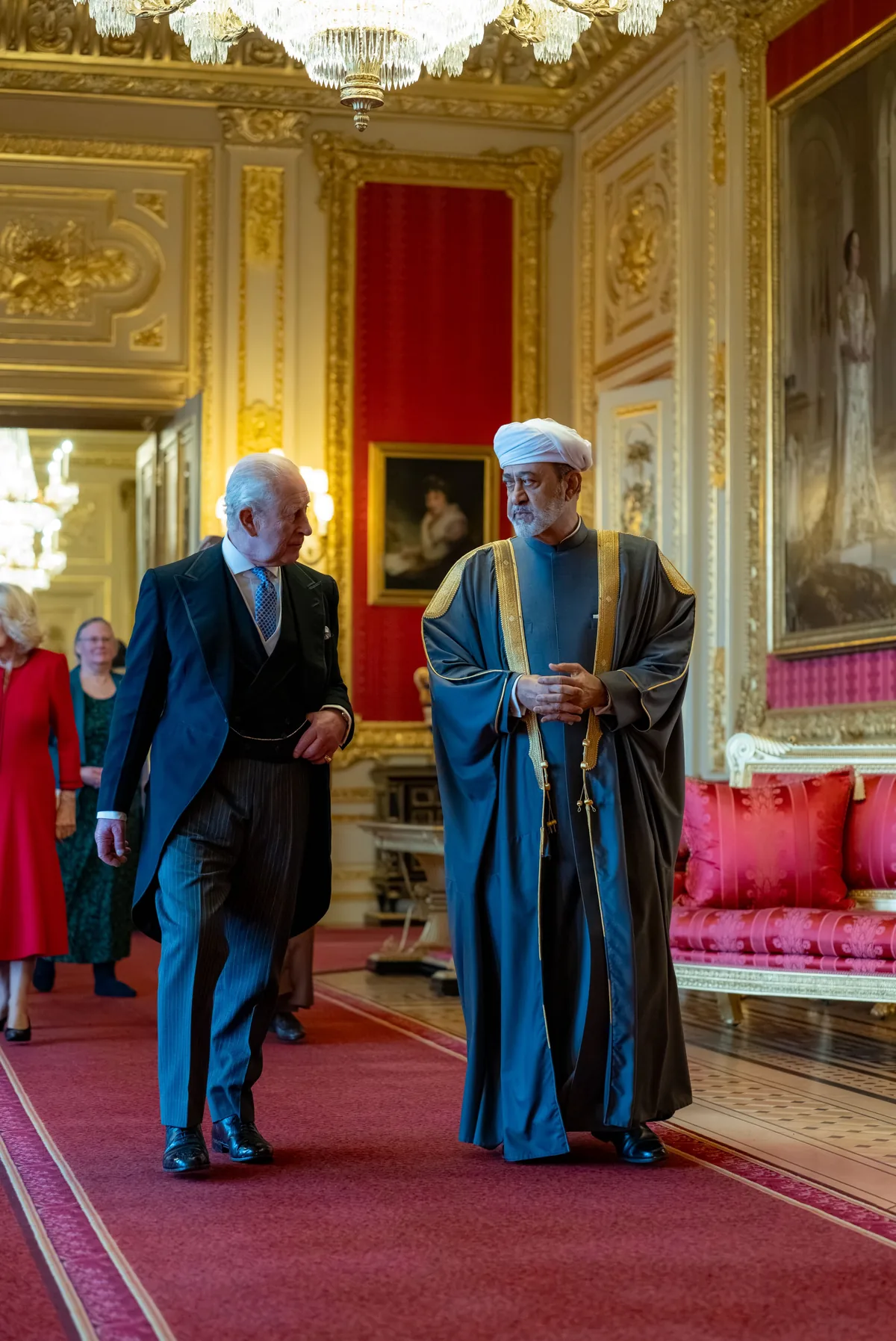 سفر سلطان عمان به انگلیس