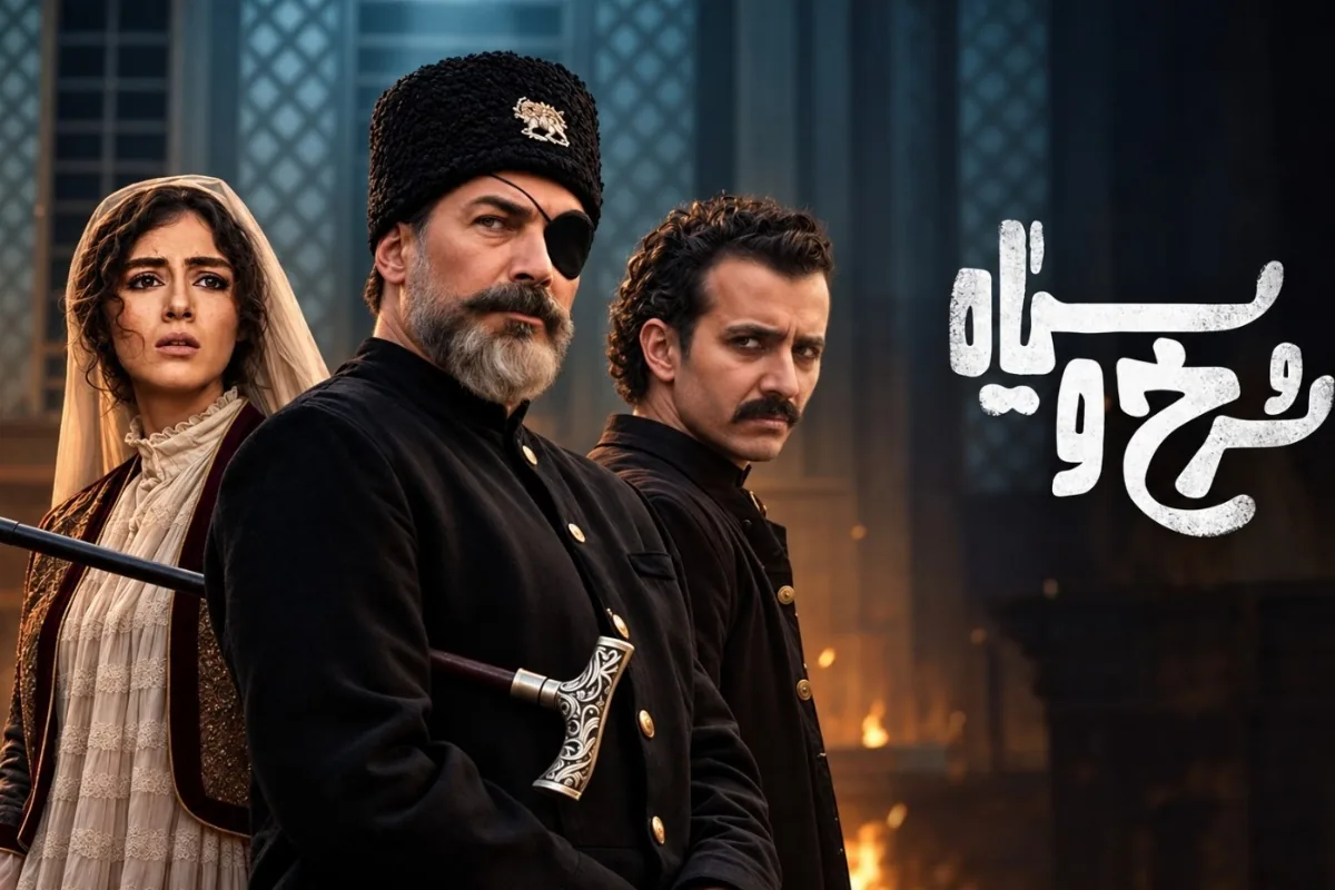 داستان سریال سرخ و سیاه فیلیمو+ زمان پخش، بازیگران و تعداد قسمت