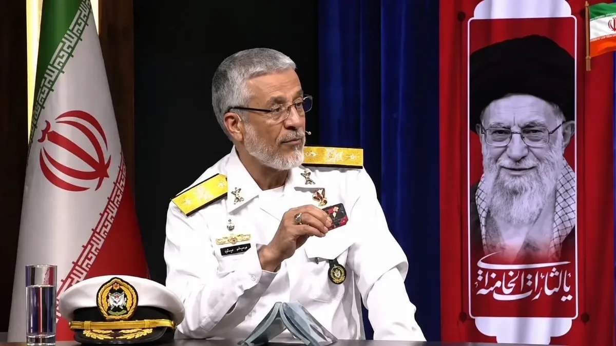 دریادار سیاری، معاون هماهنگ کننده ارتش: نیروهای مسلح ما چنان قوی هستند که دشمن میداند با پیاده کردن نیرو در سواحل ایران، به جهنمی وارد میشود که راه خروج از آن را نخواهد داشت/ مگر ۹۰ میلیون ایرانی مرده باشند که دشمن در خاک ما نیرو پیاده کند/ پاسخ ما به رئیسجمهور آمریکا روشن است: «اگر جرات داری، بیا!»