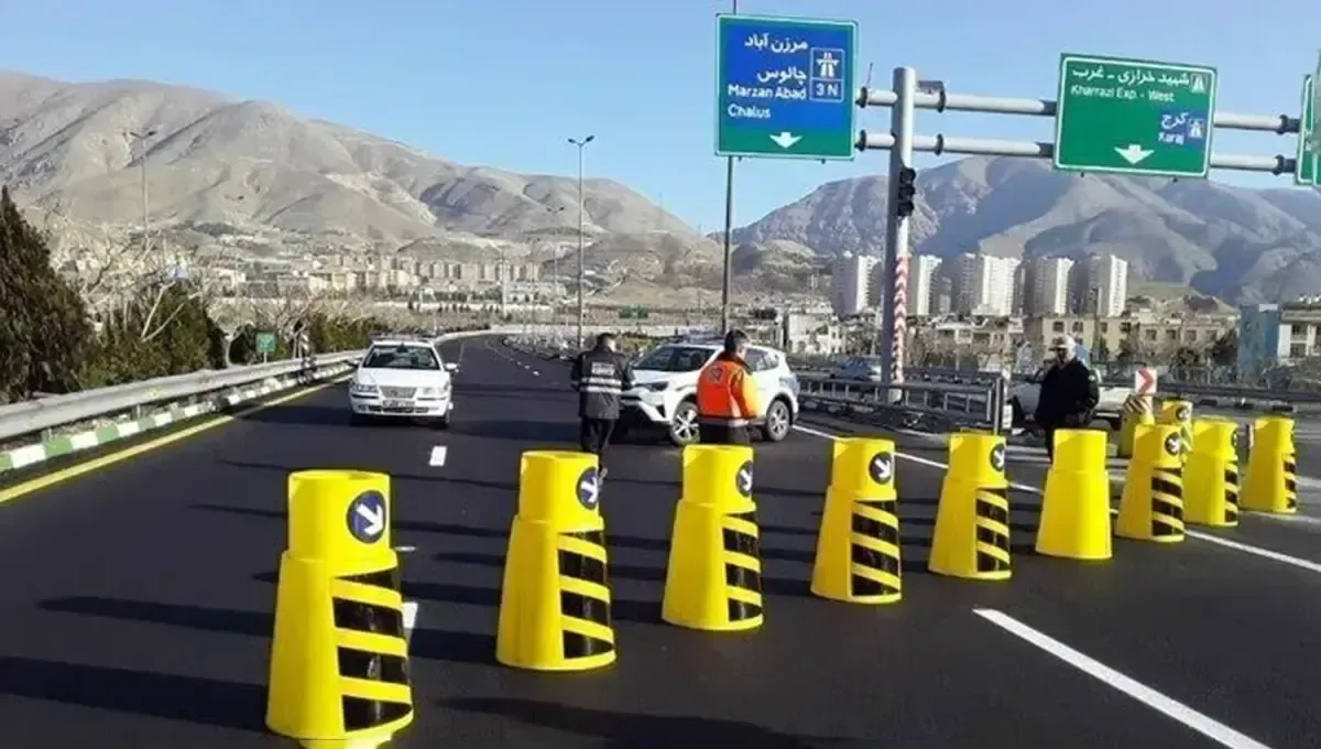 این جاده شمالی یک طرفه شد