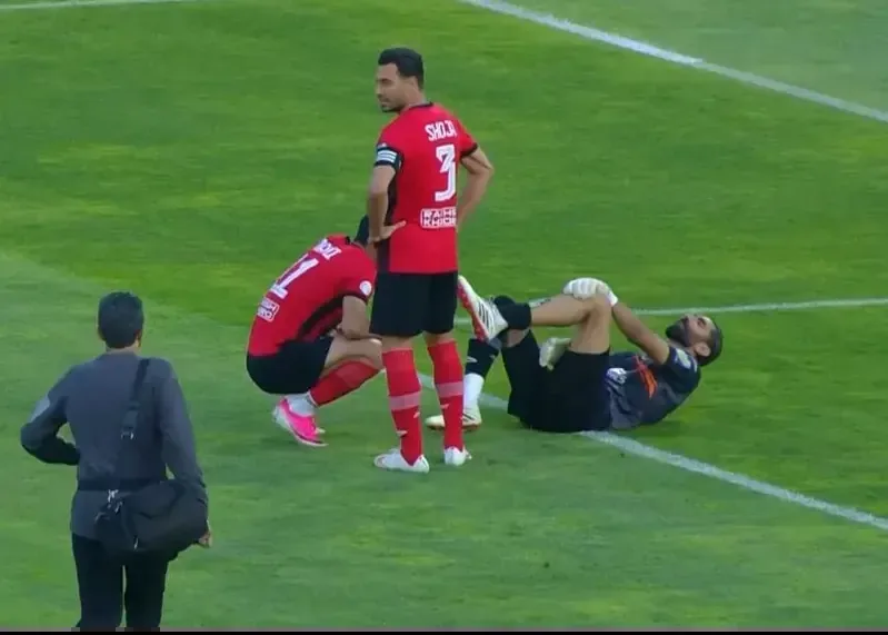 علیرضا بیرانوند مصدوم شد! (عکس)