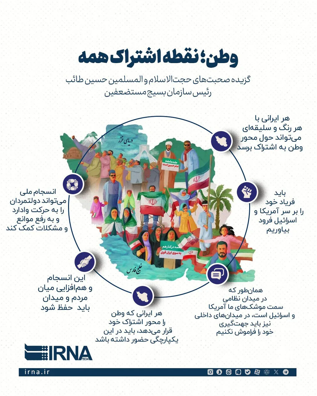 اینفو وطن؛ نقطه اشتراک همه