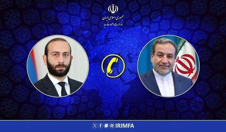 رایزنی تلفنی وزرای امور خارجه ایران و ارمنستان