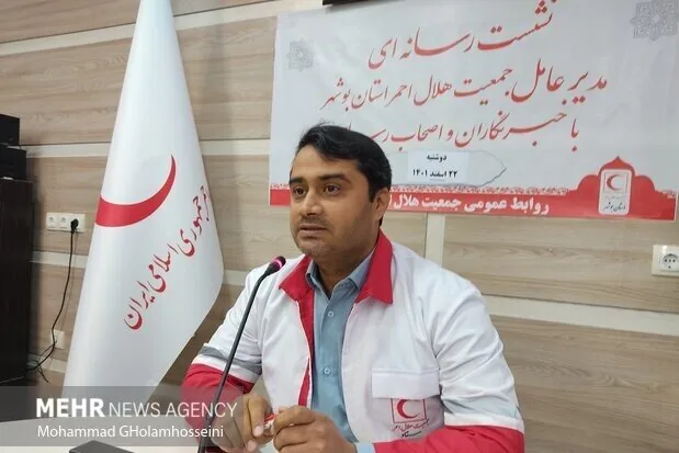 آمادگی کامل هلالاحمر استان بوشهر برای شرایط اضطراری