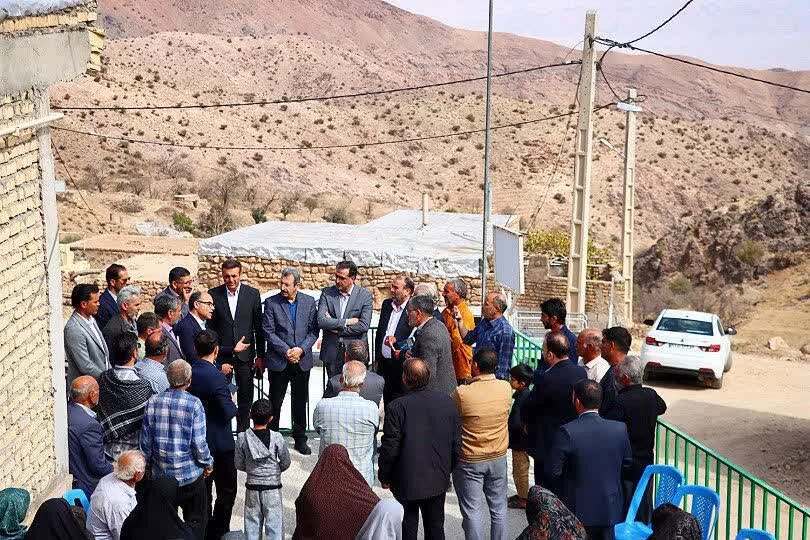 بررسی بحران آب در روستاهای بهاباد توسط مدیران وزارت نیرو