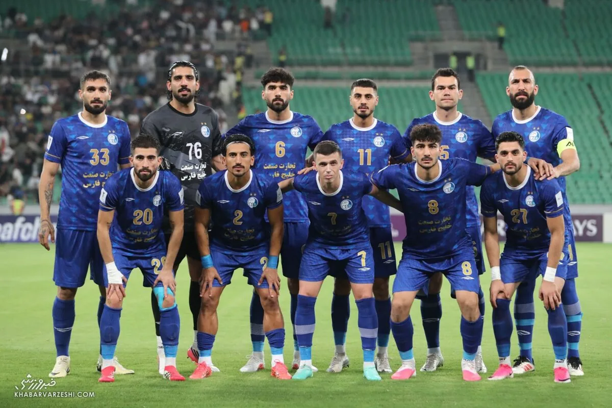 استقلال با ۲ تغییر مقابل تراکتور به میدان میرود