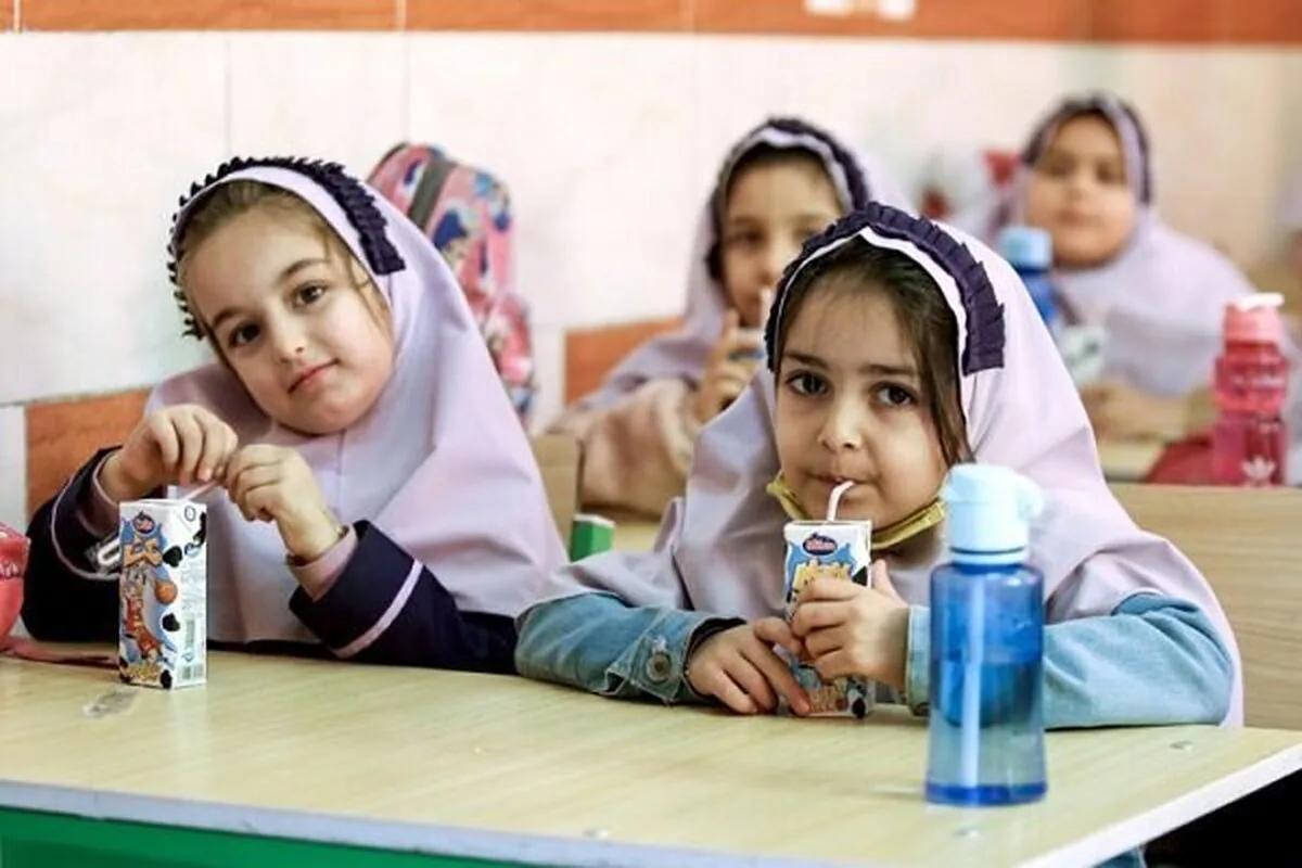توزیع شیر مدارس در ایلام از ۱۵ آبانماه آغاز میشود
