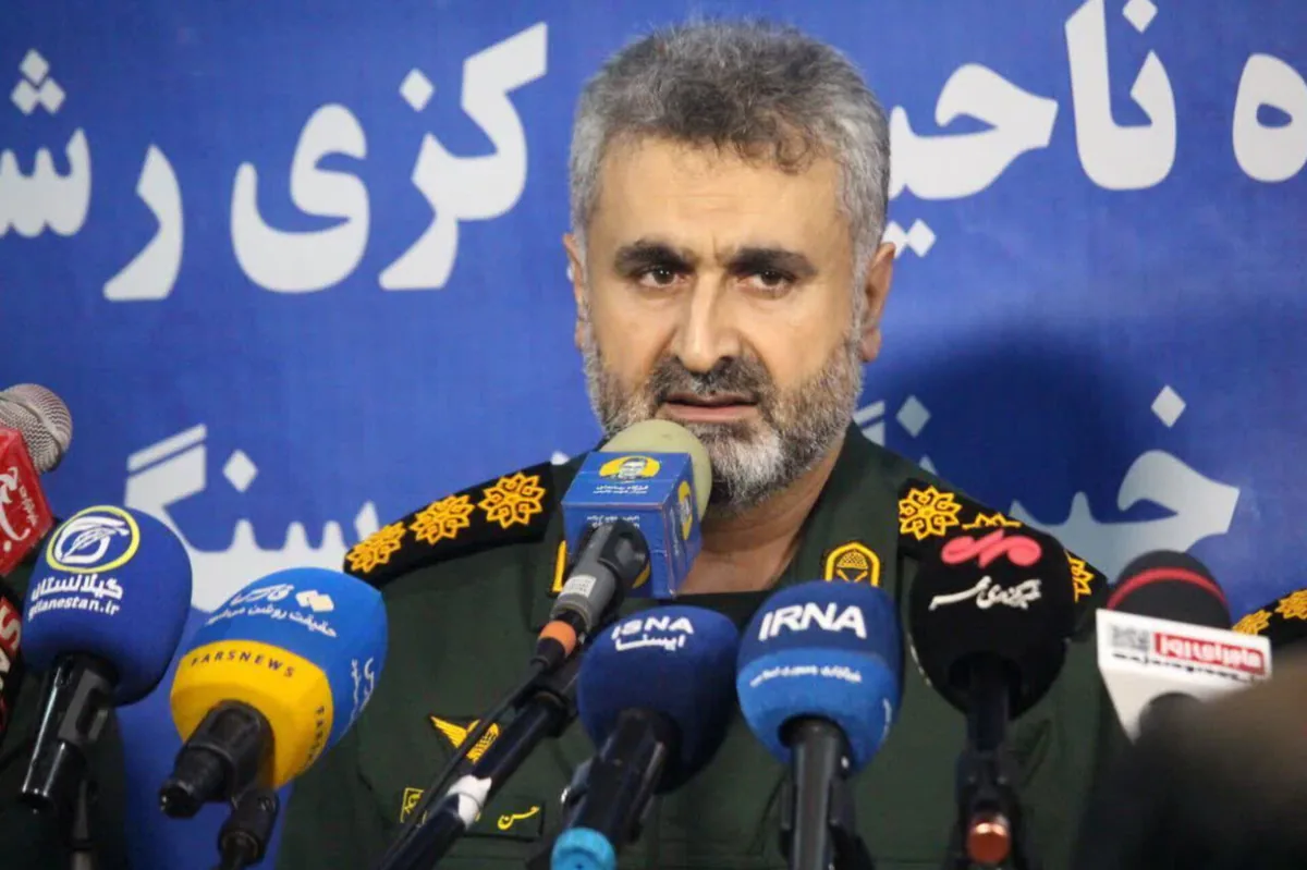 سرهنگ امینی: رزمایش «جانفدایان ایران» جلوهای از اقتدار مردم رشت شد