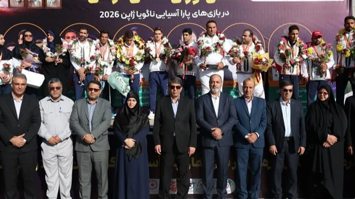 ۱۲ مدال ناگویا در آغوش کرمان + تصاویر