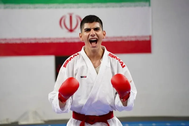 رضایتی به مدال برنز کاراته قهرمانی جهان ردههای پایه رسید