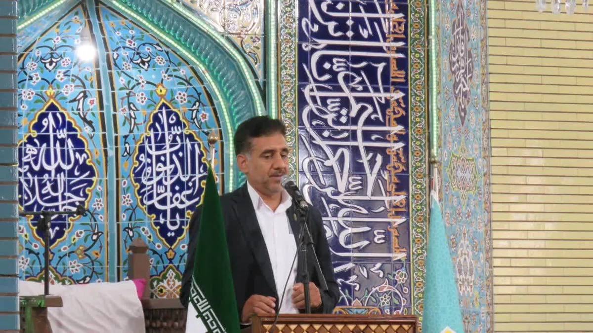 گزارش تصویری از خطبه های نمازجمعه این هفته شهرستان هریس