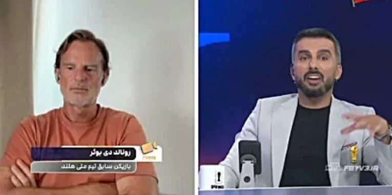 ویدیو| حمله اسطوره فوتبال هلند در صداوسیما به رونالدو!