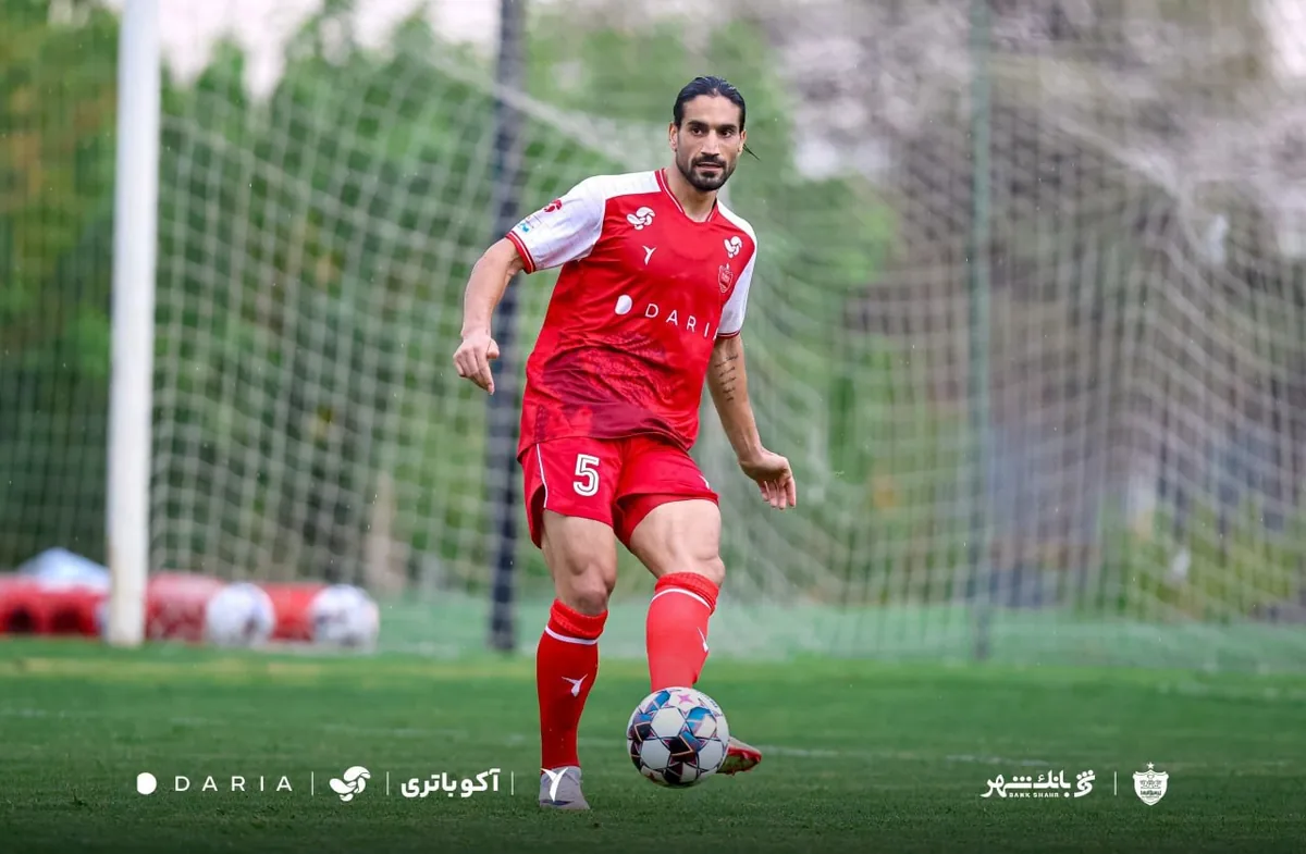 کاپیتان سابق خیبر، نقاش پرسپولیس شد!