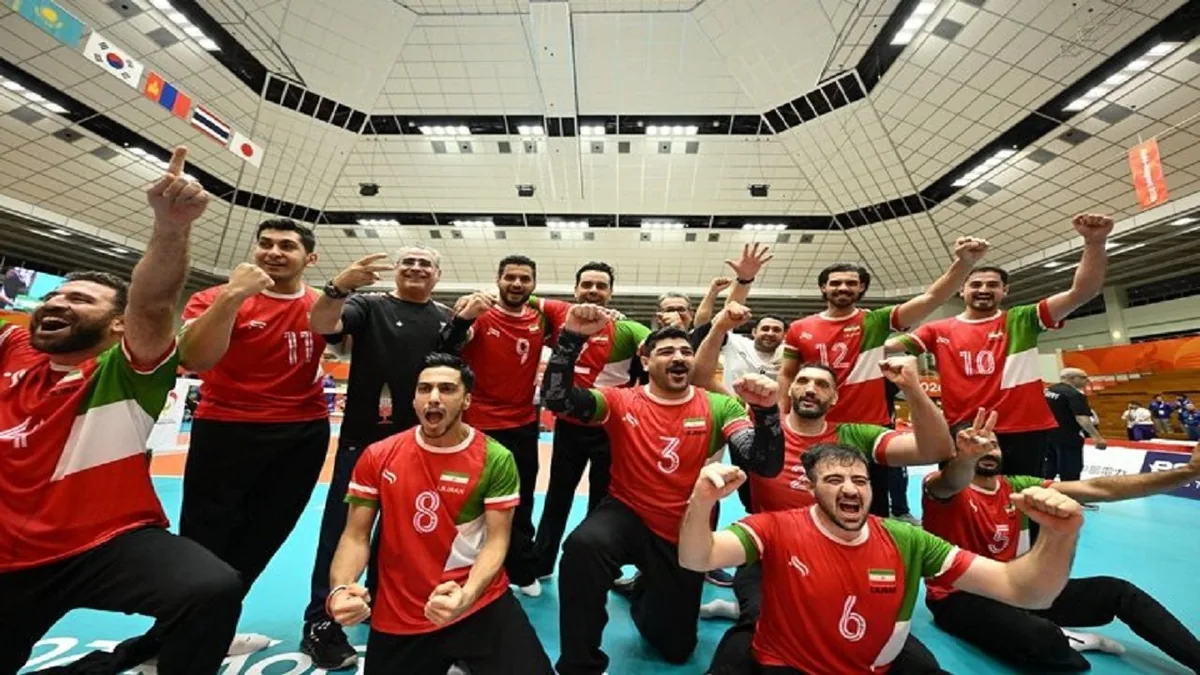 والیبال نشسته ایران قهرمان بازیهای پاراآسیایی شد