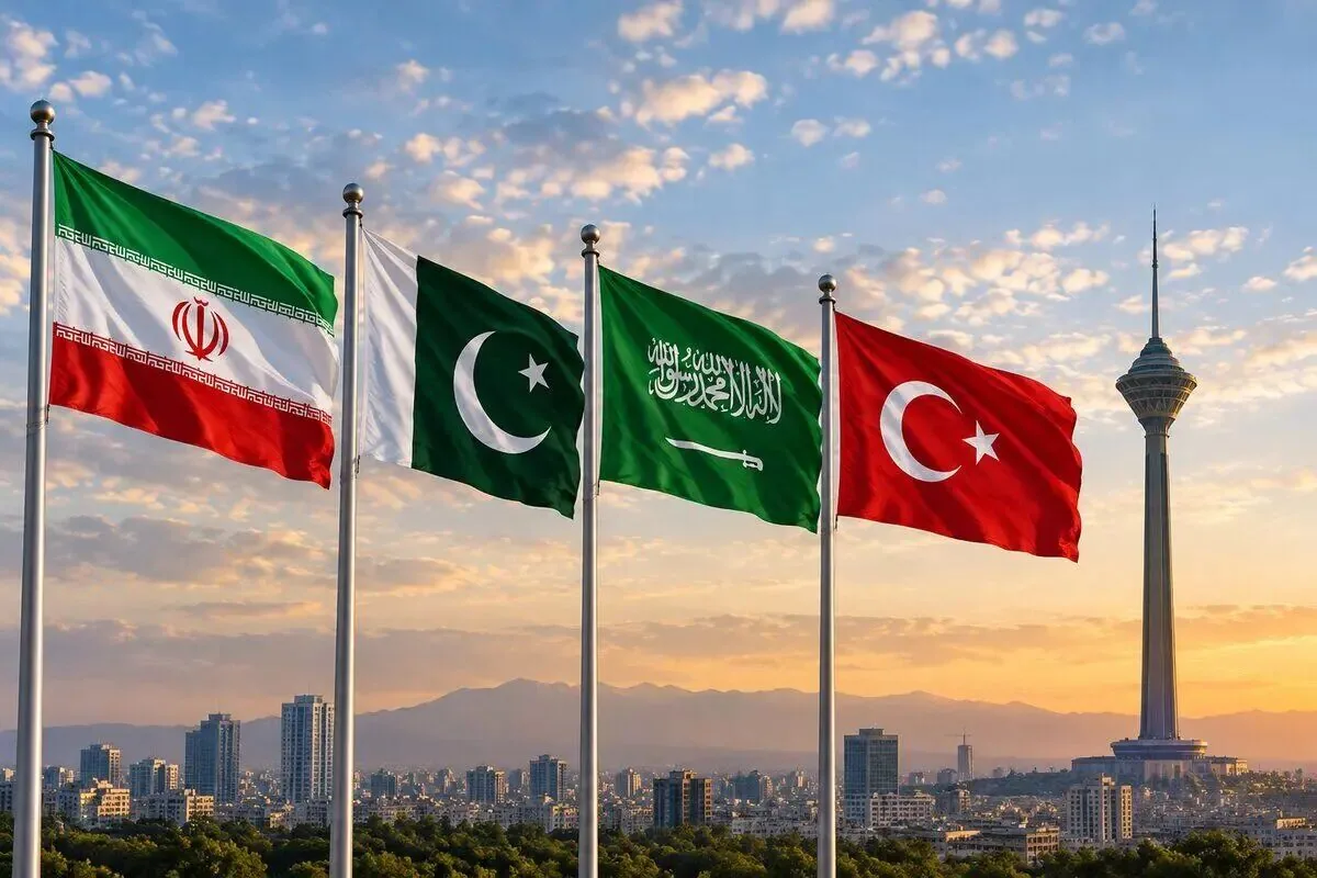 نشست مقامهای ارشد عربستان، ترکیه و پاکستان در تهران؛ رایزنی درباره امنیت منطقه