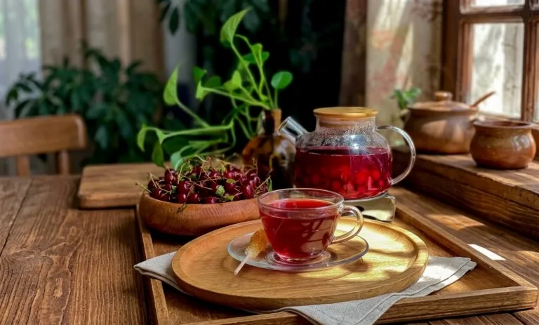 13 خاصیت چای آلبالو که باید بدانید + نکات مصرف صحیح