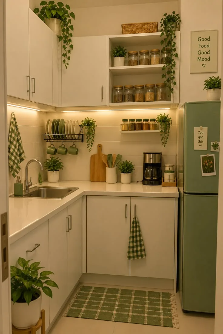 ایده چیدمان کابینت مطبخ