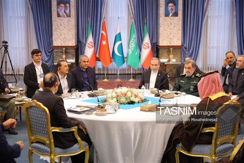 توافق ایران، عربستان، ترکیه و پاکستان برای ادامه گفتگوهای چهارجانبه