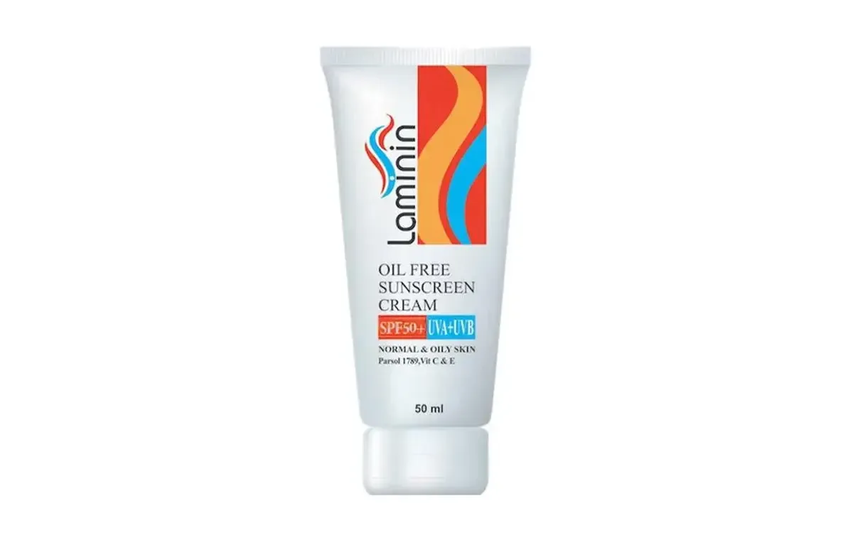 کرم ضد آفتاب SPF50 لامینین مناسب پوست چرب