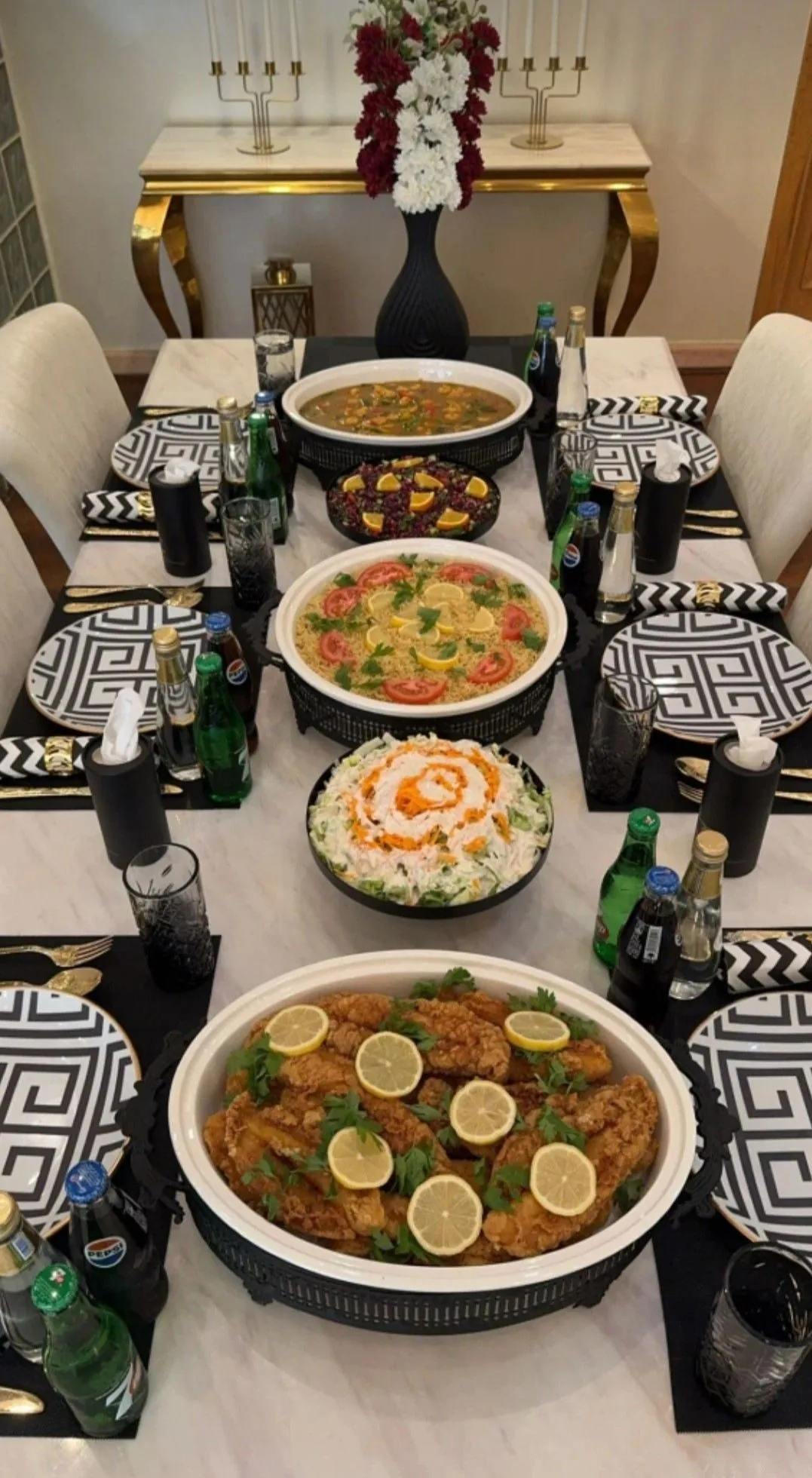دیزاین میز غذا ایرانی