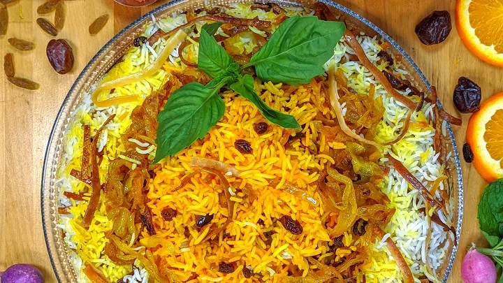 نکات و فوتوفن های طرز تهیه رشته پلو