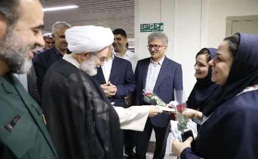 تکریم جان فدایان سلامت در رشت