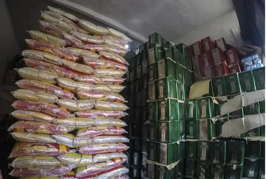 کشف انبار احتکار کالاهای اساسی با ارزش ۵۲ میلیارد تومان در شورآباد