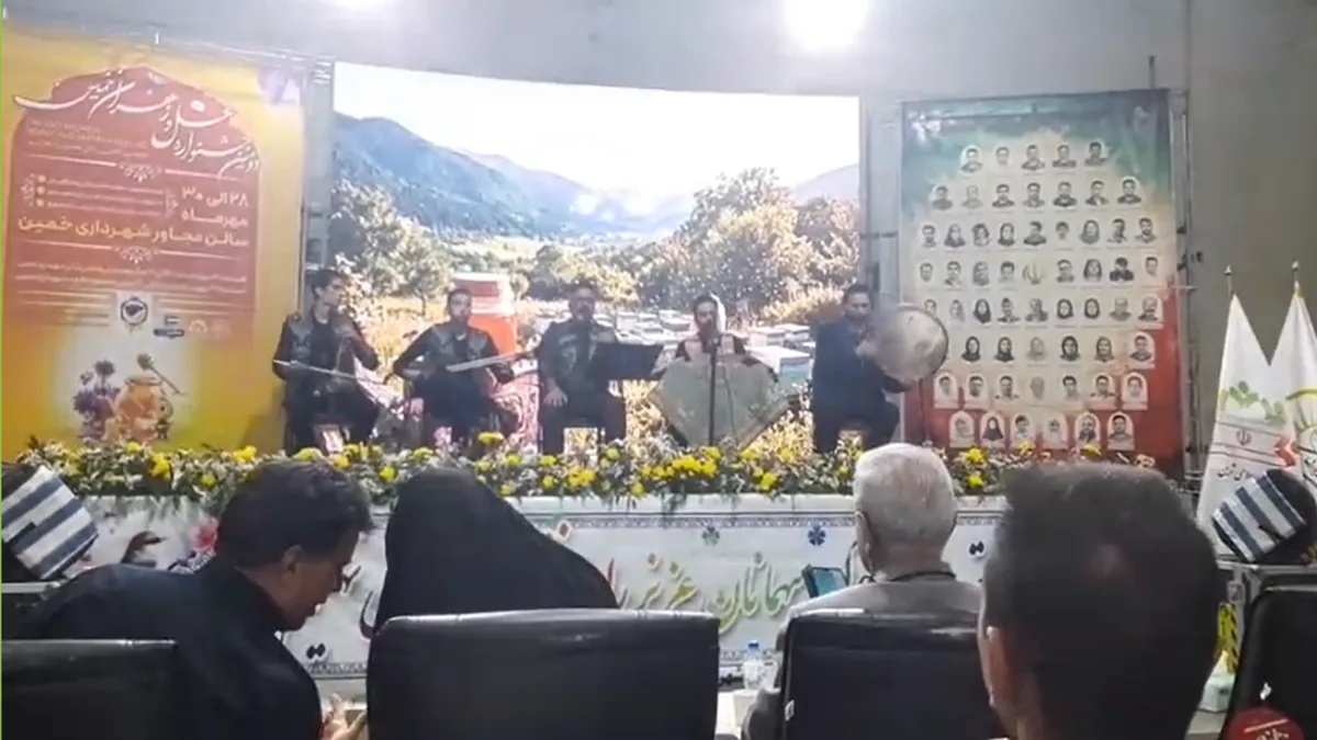 برگزاری جشنواره عسل و زعفران در خمین از لنز دوربین شهروندخبرنگار
