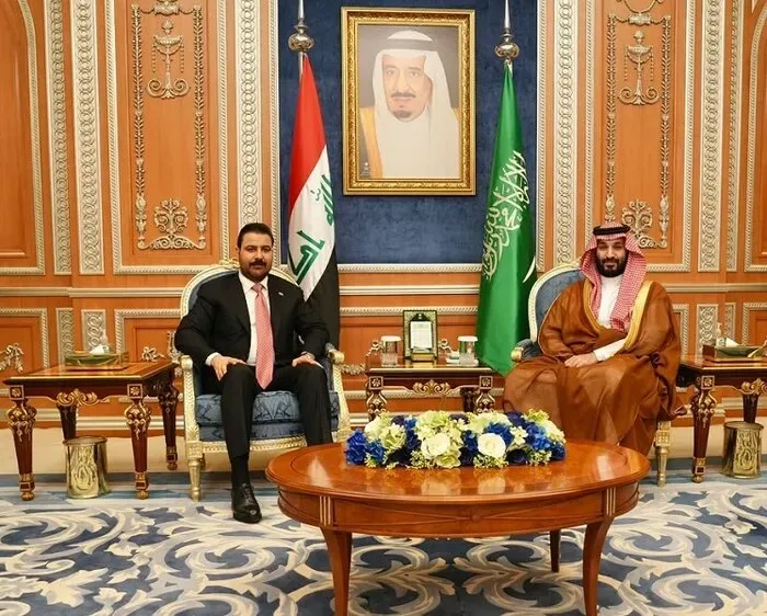 دیدار نخستوزیر عراق با بن سلمان با محوریت تحولات منطقه / الزیدی: موضع ثابت عراق عدم اجازه برای استفاده از خاک این کشور به عنوان سکویی برای تجاوزات یا عملیاتهایی علیه امنیت عربستان است