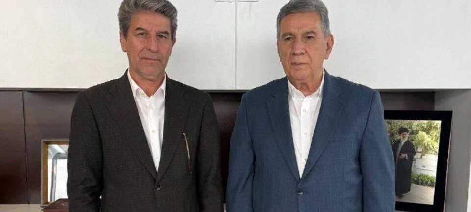 رایزنی شهریاری با رئیس اتاق ایران برای تقویت منابع بانکهای استان خراسان شمالی