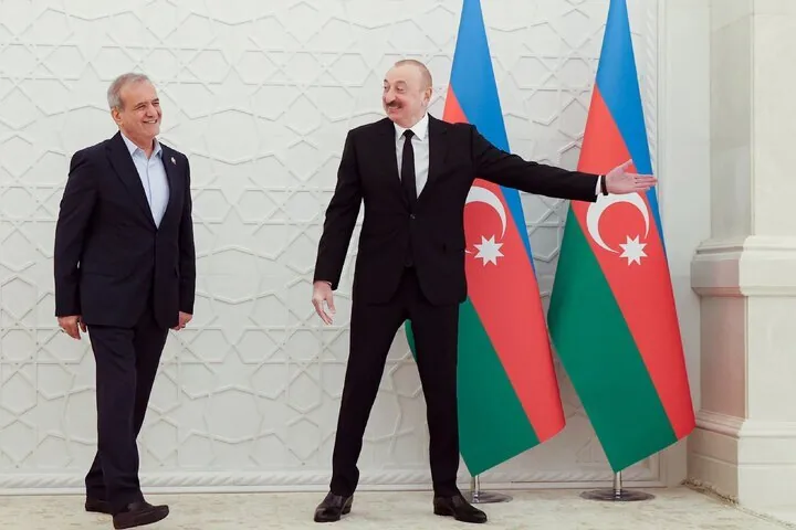 پاسخ فوری علیاف به پزشکیان با انتشار یک عکس
