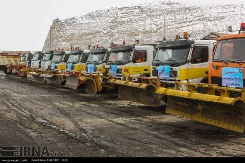 راهداران استان اردبیل برای زمستان آماده شدند