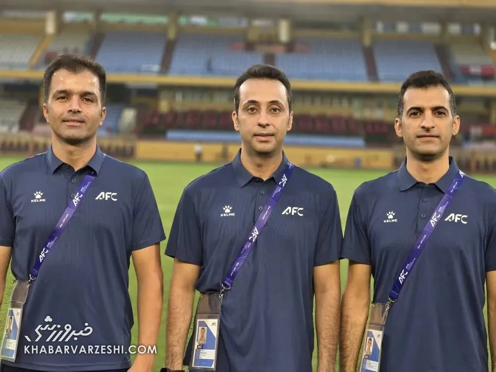 قضاوت داور ایرانی در دیدار تیمهای عربستانی و اردنی