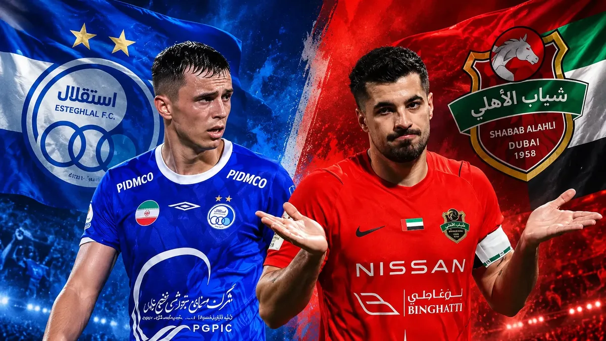 جدال صدرنشینی استقلال در لیگ نخبگان آسیا / دو تغییر احتمالی در ترکیب آبیها برای مهار شباب الاهلی