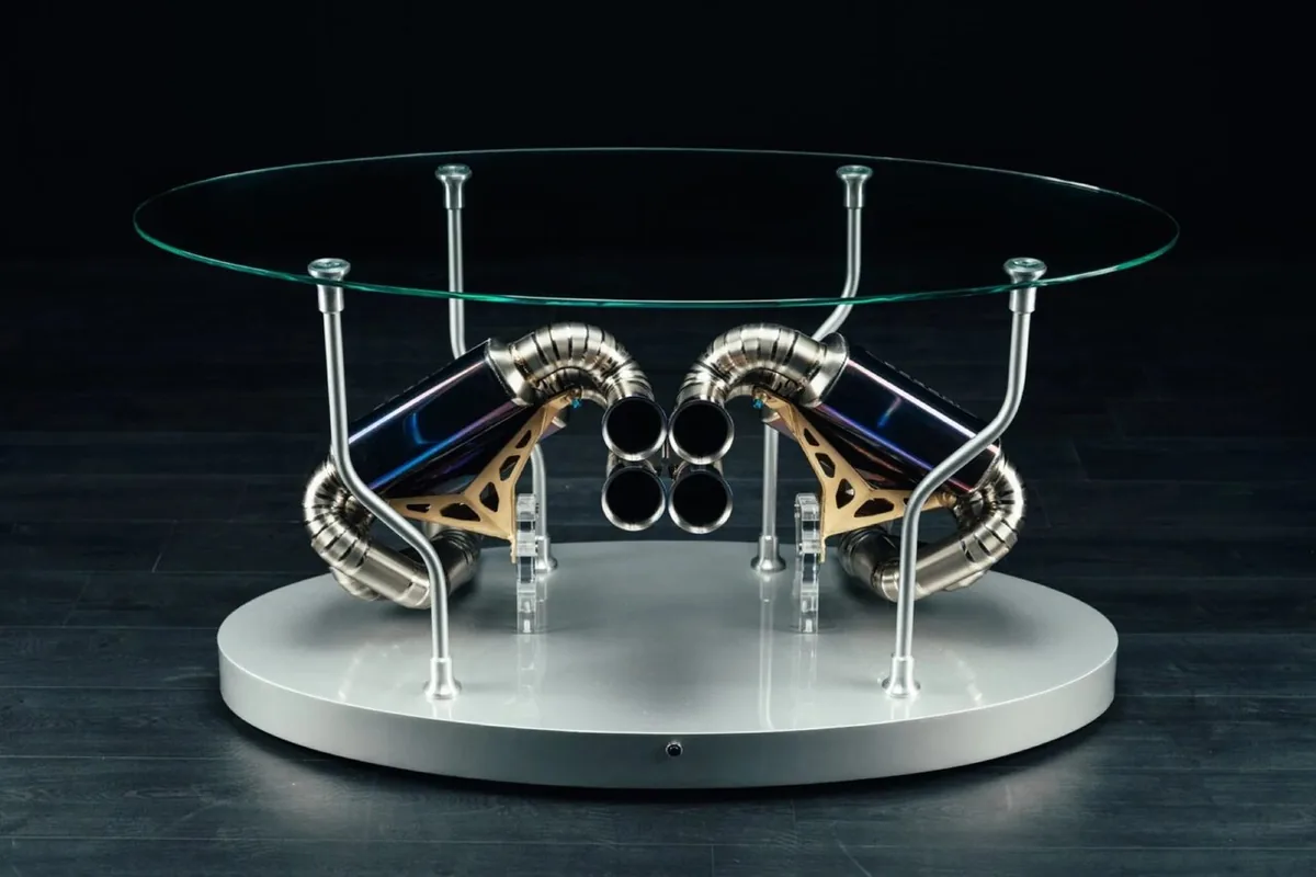 میزهای چند میلیاردی که زمانی موتور ماشین بودند!