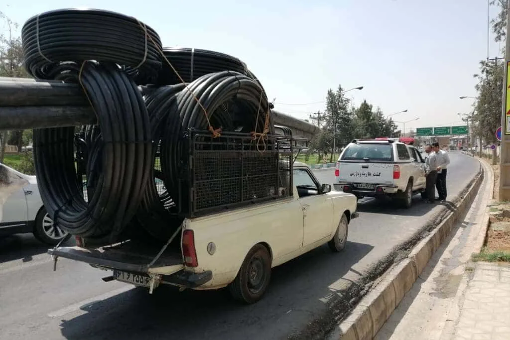 کشف تخلفات اضافهتناژ در جادههای بوشهر ۲۵ درصد افزایش یافت