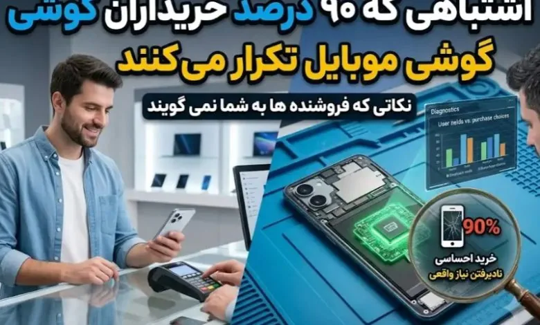 اشتباهی که ۹۰ درصد خریداران گوشی موبایل تکرار می کنند