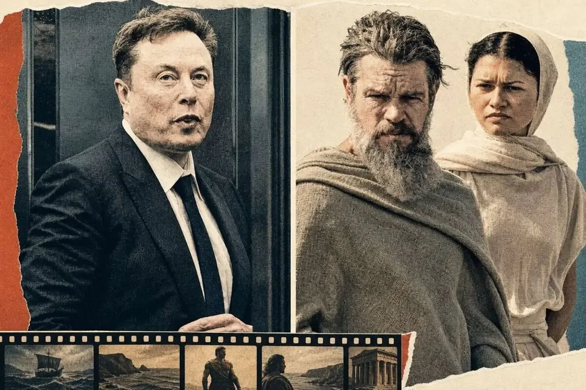 «ادیسه» با هوش مصنوعی گروک ساخته شد/ وعده ماسک برای سینما