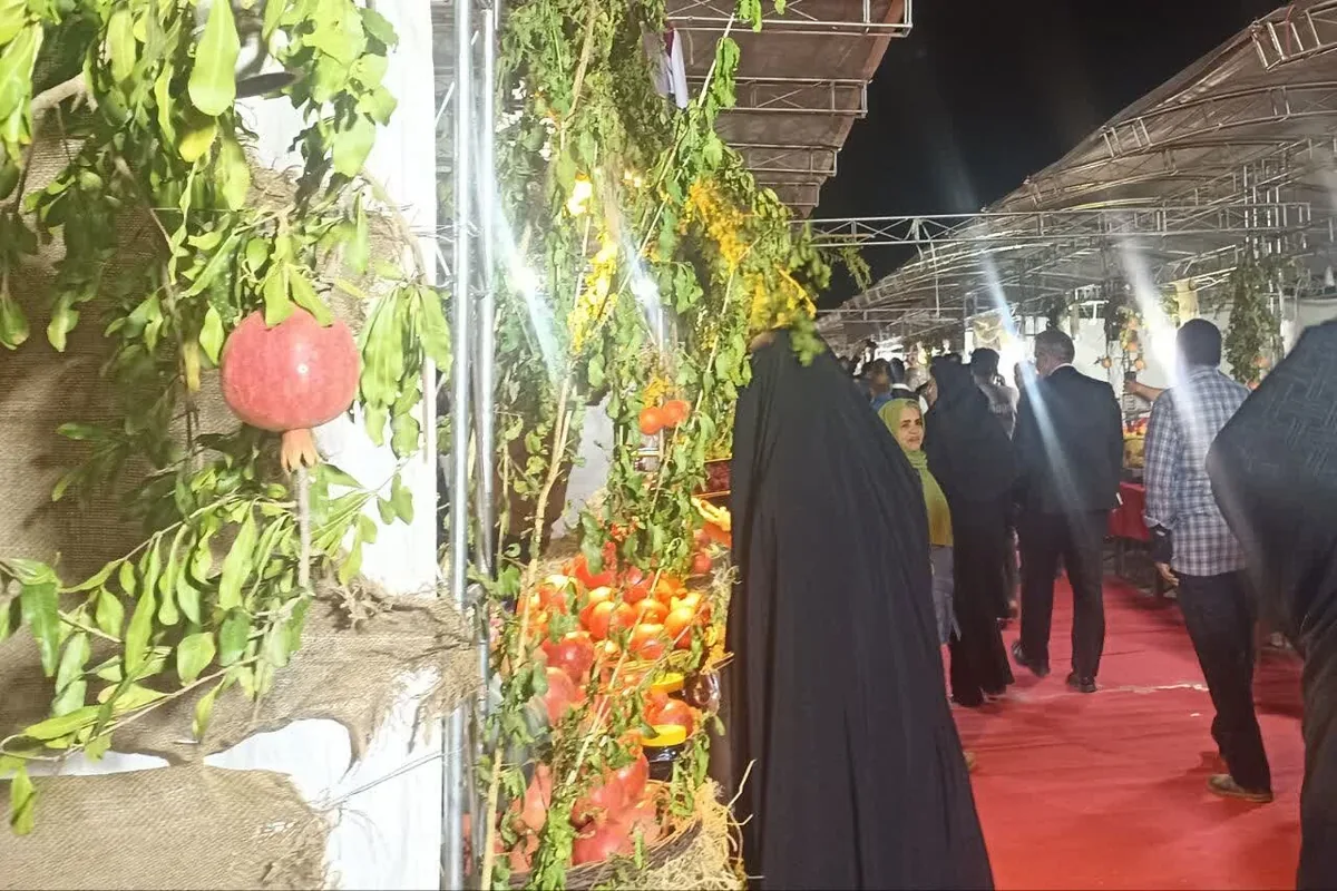 هفتمین جشنواره انار تفت آغاز به کار کرد