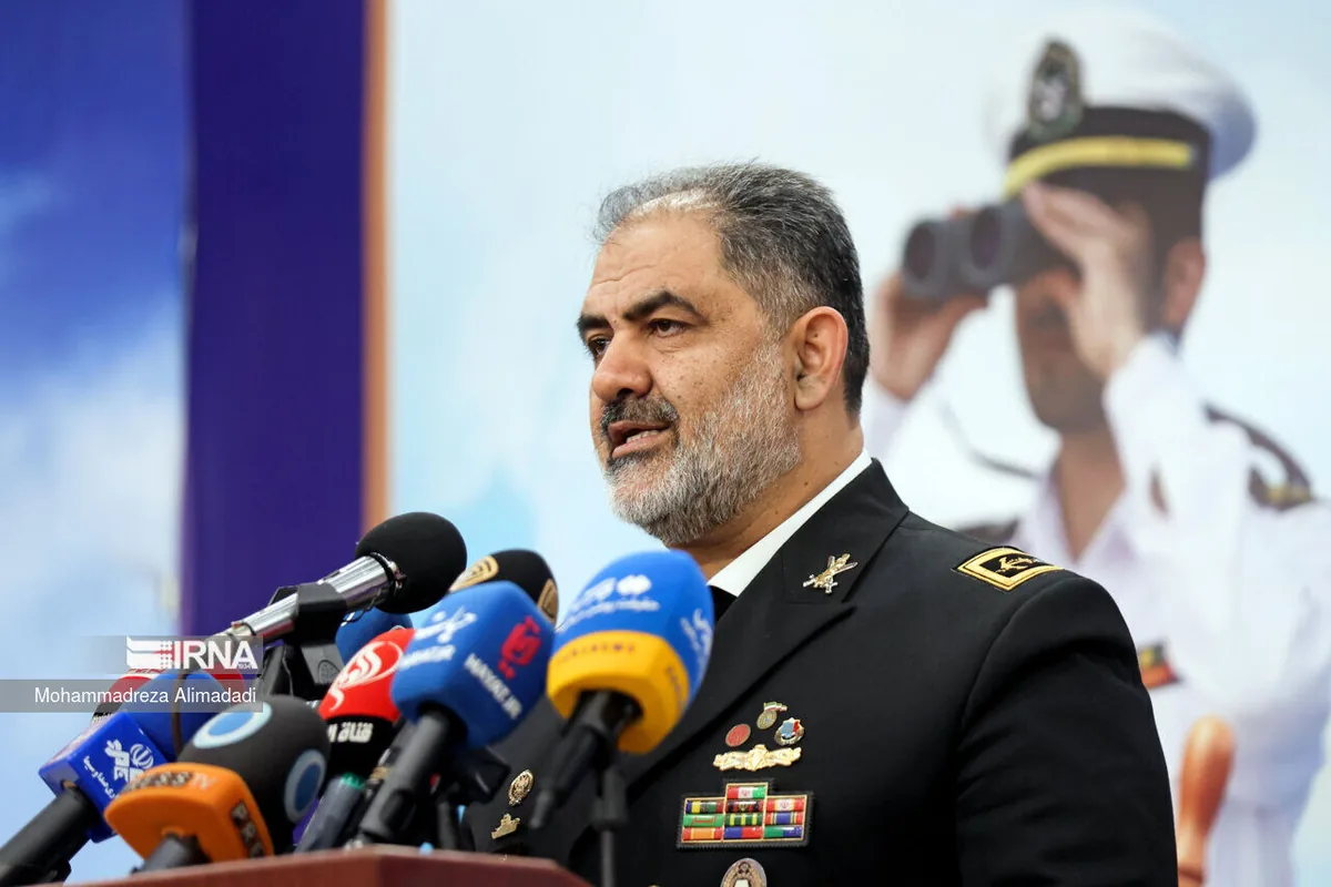 فرمانده نیروی دریایی ارتش: امنیت هرمز بر اراده و آمادگی مدافعان ایران استوار است