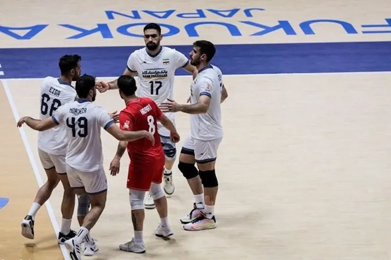 والیبال ایران در کنار ۳۲ تیم جام جهانی