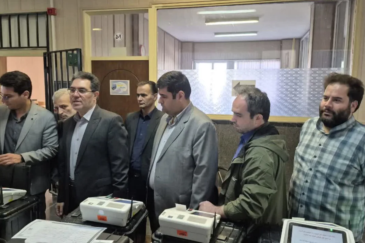 برگزاری مانور آمادگی انتخابات در فرمانداری اردبیل