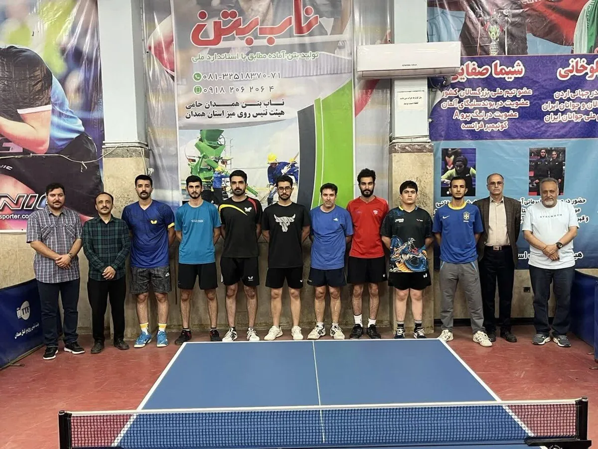 سنندج قهرمان مسابقات جایزه بزرگ تنیس روی میز همدان شد