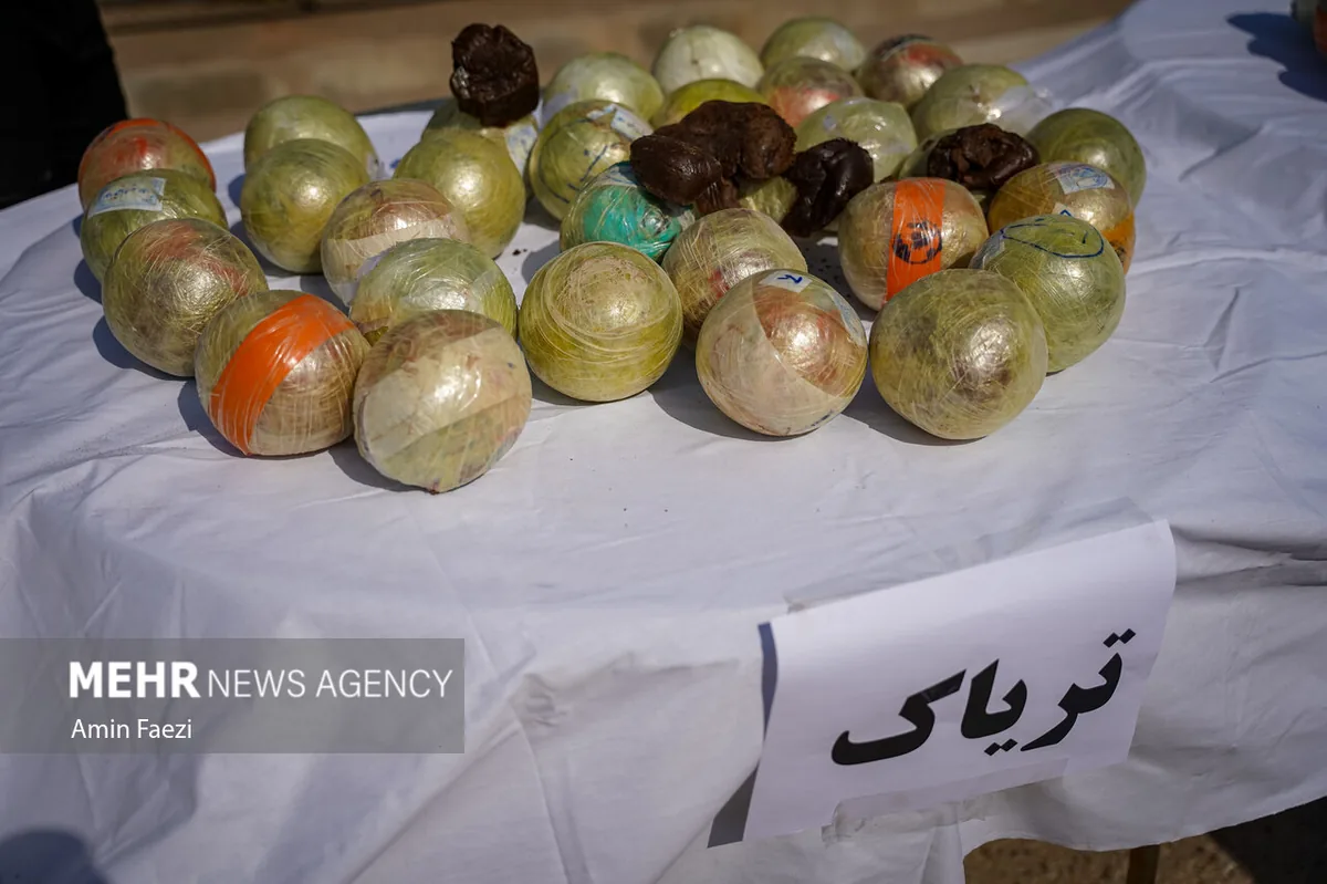 ۲ متهم با ۵۰۰ گرم تریاک در اسفراین دستگیر شدند