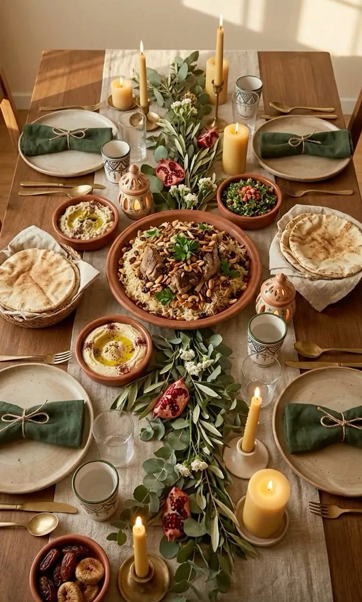 تزیین میز غذا ایرانی