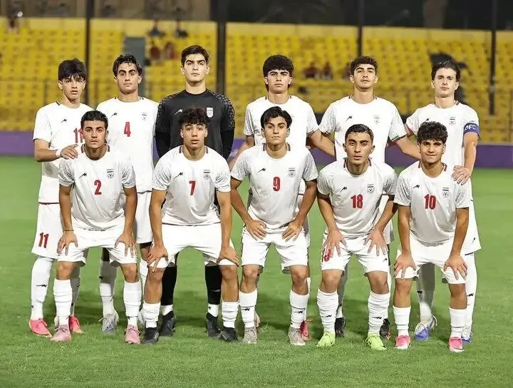 دومین پیروزی تیم ملی نوجوانان ایران مقابل عراق